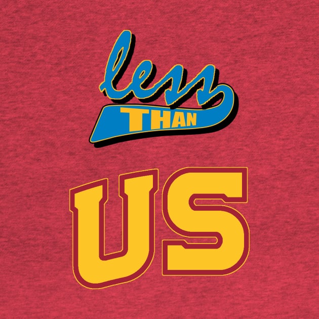 less than us by branfordia